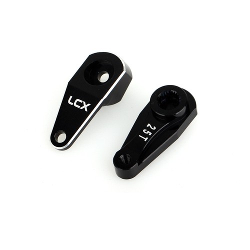 Cuerno servo brazo aluminio sobre orugas LCX 1/10 RC 23T 25T para axial RBX10 RYFT - Imagen 24 de 24