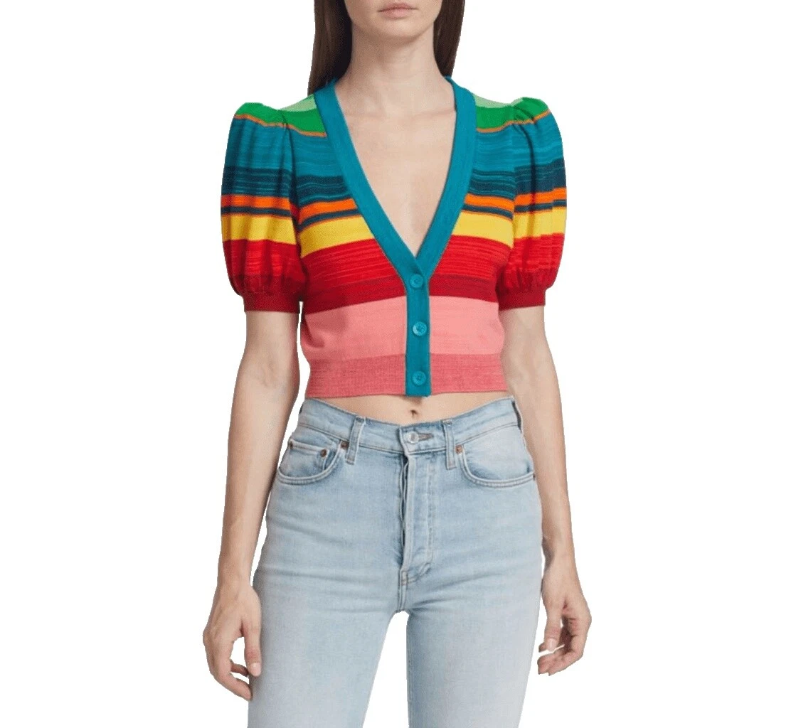 Alice + Olivia Women's Striped Cardigan Sweaters for Women