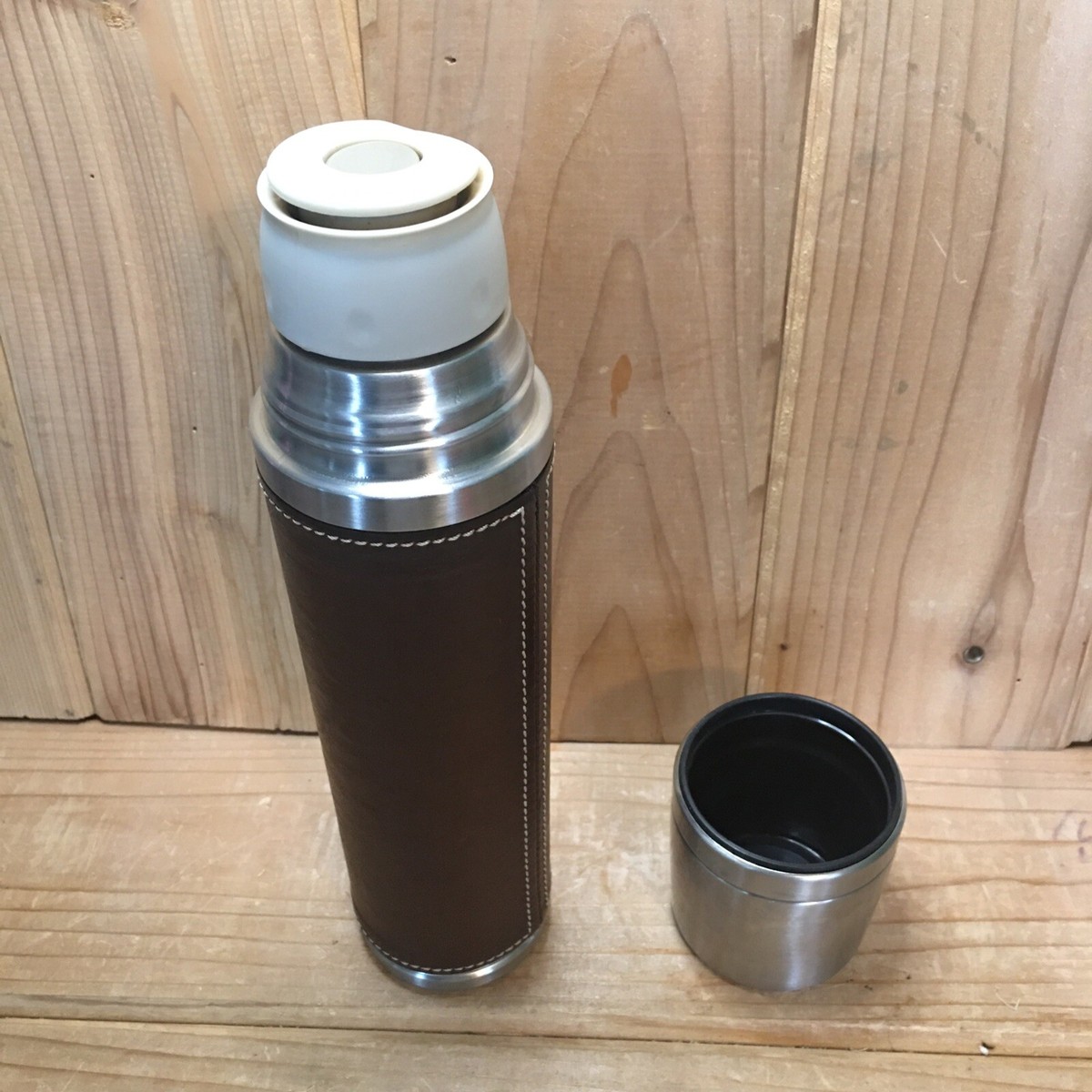 Starbucks 2005 Stainless Steel Travel Tumbler Thermos 16oz lid/cup
