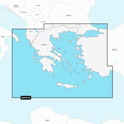  Navionics+ Plus Regular Seekarte MSD/SD NAEU015R Ägäis, Sea of Marmara  
