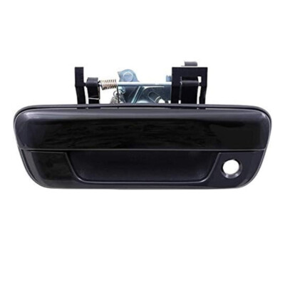 Black Rear Tailgate Handle W Key Hole For Isuzu D-Max 2008-2012 #8