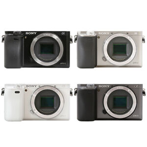 triathlete taşınabilir spiral  Sony Alpha a6000 Mirrorless 24.3MP Digital Camera Black White Silver  Graphite | eBay
