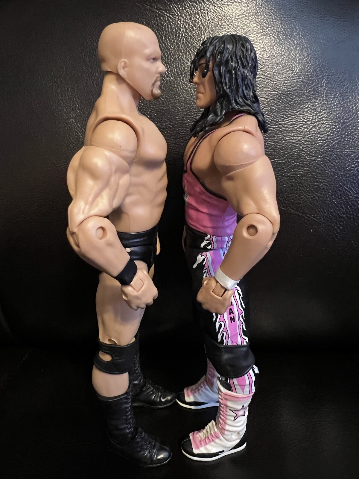 WWE Mattel Wrestlemania 13 Battle Pack Bret Hart Stone Cold Steve Austin Figure