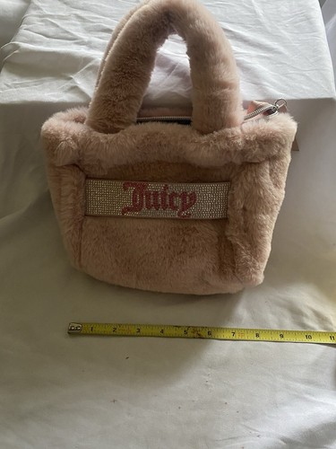 Juicy Couture Mini Faux Fur Tote Bag