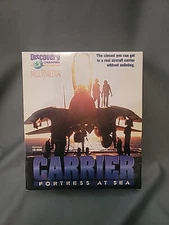 NEW Carrier Fortress at Sea PC Big Box Aircraft Carrier SIM Discovery Channel