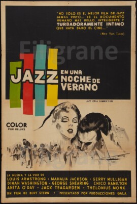 JAZZ SOMMERNACHT FILM Rfus-POSTER HQ 50x70cm eines KINO POSTER