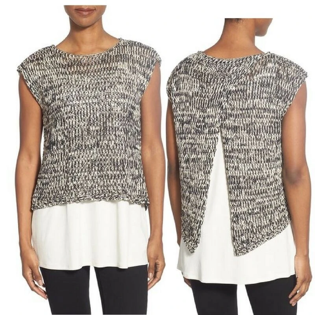 oatmeal cotton sweater