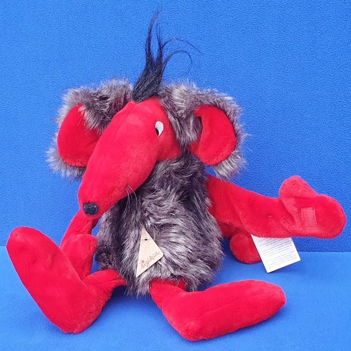 SIGIKID ZONK TROSTPREIS STOFFTIER GEH AUF´S GANZE MIT PLAKETTE 37 CM ROT - Bild 3 von 5
