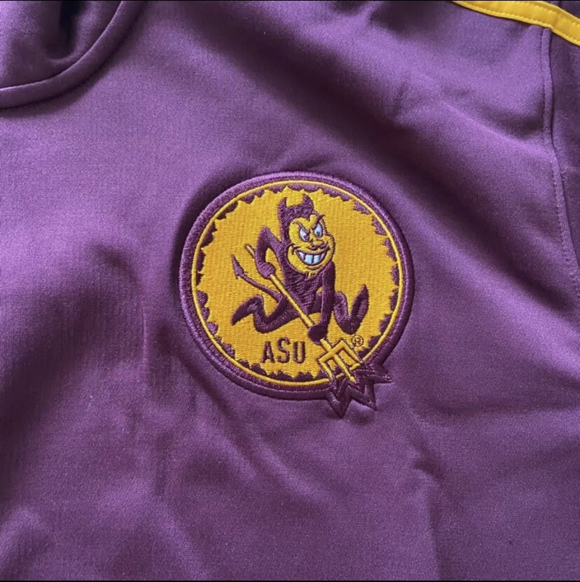 Adidas Arizona State Sun Devils Wild Card Full Zip Jacket Small