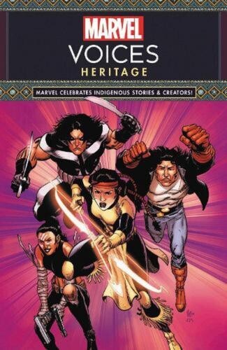 MARVEL - VOICES HERITAGE- GRAPHIC NOVEL (200 Pages) New Paperback, Marvel Comic