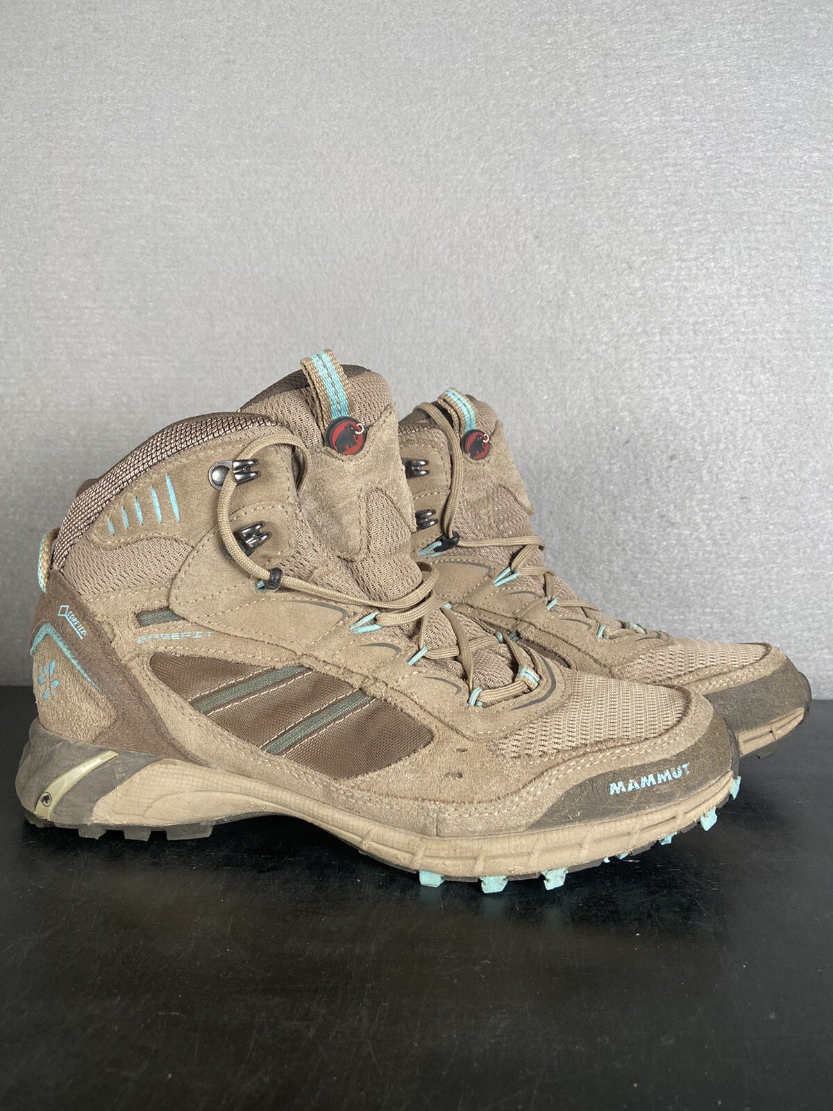 Stivali da trekking da donna Mammut T Element Mid GoreTex taglia 7 5 Raichle Salomon