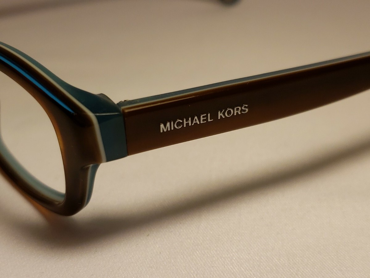 Michael Kors, MK256, Color 235 Brown & Blue, 50-16-130 | eBay display picture 1