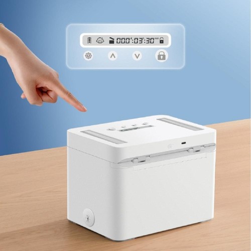 Metal Timed Lock Box For Mobile Phone-Cut Off Internet Addiction Self-discipline - Picture 3 of 12