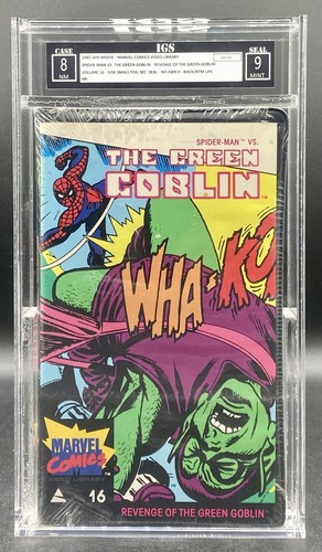 IGS 1985 8-9 SPIDER MAN VS THE GREEN GOBLIN REVENGE OF THE GREEN GOBLIN