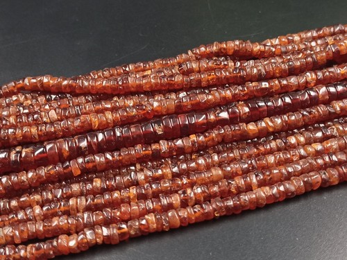 Natural Multi Stone Heishi Disc Beads Strands Tyre Shape Stone Smooth Gemstone - Picture 20 of 52
