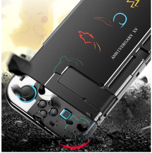 NS OLED Split Cover Skin Hard Case Shell For Nintendo Switch Subject Limitation - Bild 10 von 29