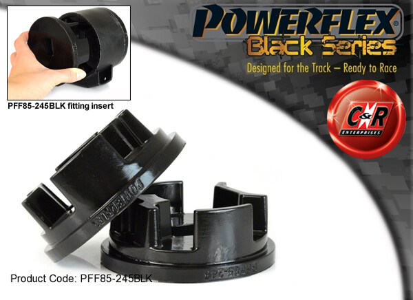 Powerflex Black RR Inferiore Motore Mnt Inserto Per VW Golf 2 Rallye 85-92