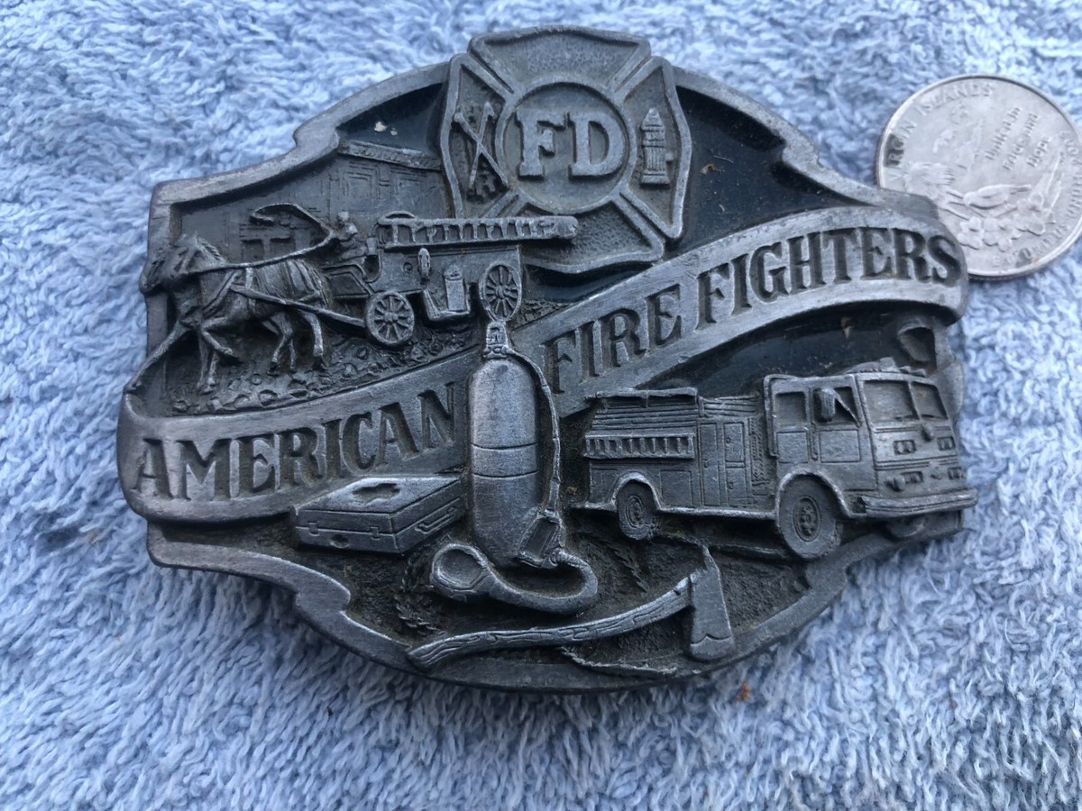 American Fire Fighters Siskiyou Vintage Belt Buckle