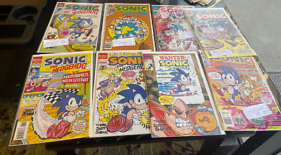 Sonic The Hedgehog #0 1993 signed by Scott Shaw Sonic 3 movie 7.5/8.0 VF+  range