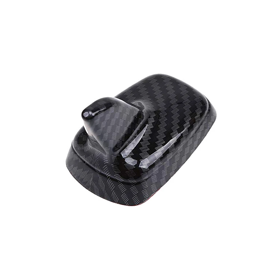 Carbon Fiber Car Shark Fin Roof Decor Antenna Adhesive Universal Accessories - image 3 of 4