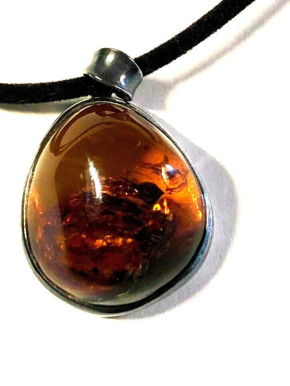 Vintage Genuine Baltic Amber Necklace - Baltic Im… - image 1
