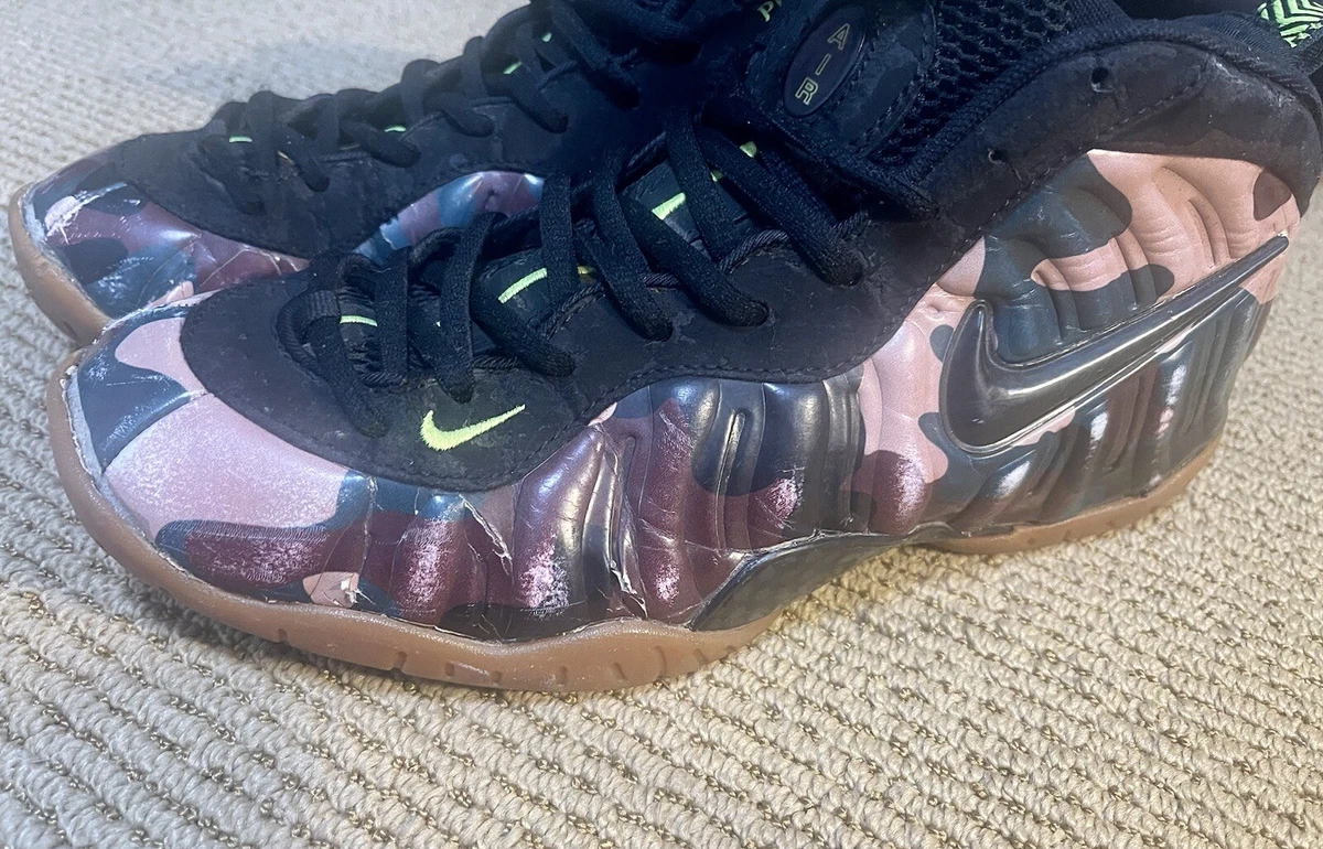 Size 11 Nike Air Foamposite Pro Premium LE Green Camo 2013