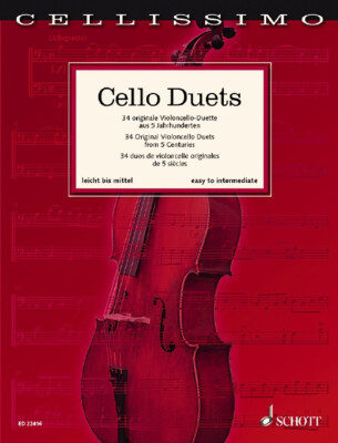 Cello Duets, 34 Duette aus 5 Jahrhunderten - PORTOFREI VOM MUSIKFACHHÄNDLER !