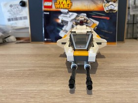 Lego Star Wars Rare Ship "The Pantom" New With Characters with Manual 75048