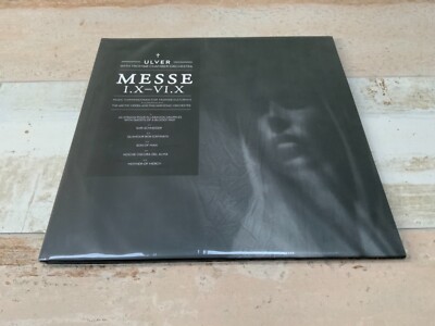 Ulver Messe I.X-VI.X Limited Edition Audiophile SILVER BLACK vinyl poster SUNN O