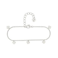 Cai Armband 925 Silber Rhodiniert AnhäNger Kleeblatt Clover Damen Neu Cai