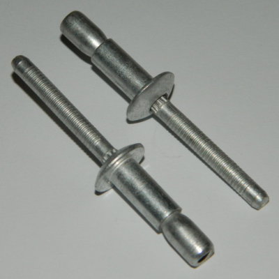 250 Stück  Blindnieten 6,4x14 Stahl/Stahl Flachkopf  GO-Lock ,,Sonderpreis ,,