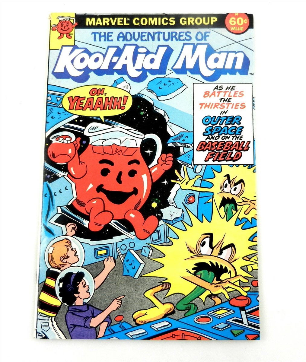 Marvel Comic Book Adventures of Kool-Aid Man 1983 60 Cent Issue