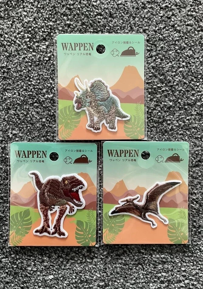 Patch Ricamata A Forma Di Dinosauro Da Stirare - 5,1x6,9 Cm, Per Magliette, Jeans, Cappelli E Borse, Regalo Per Bambine