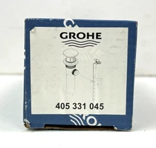 GROHE 405 331 045 Lavatory Sink Pop- Up Drain Assembly new old stock