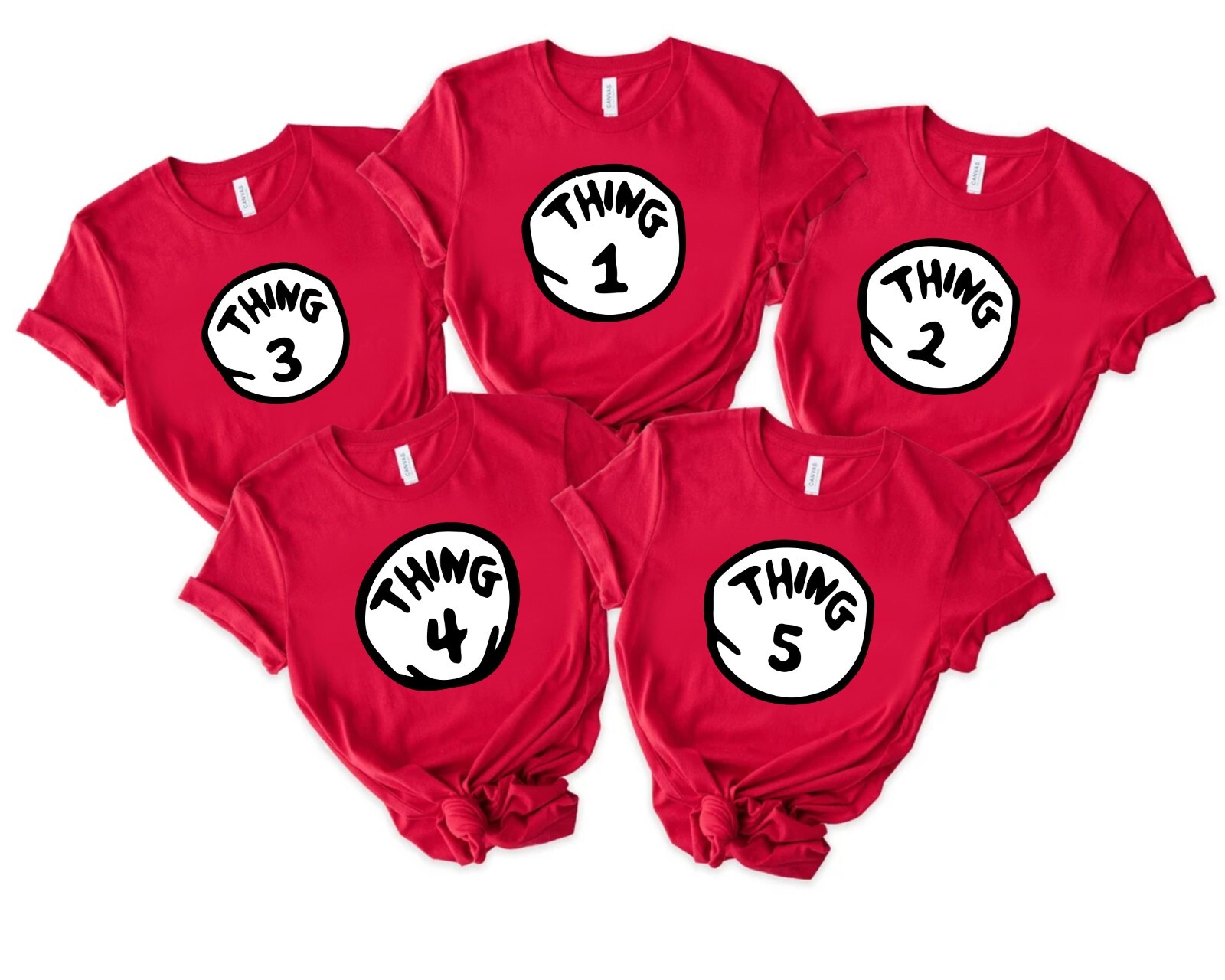 ALTRA Thing One 1 Camicia Thing Two 2 TShirt Coppie Costume Divertente Gemelli Vestito Fantasia Top