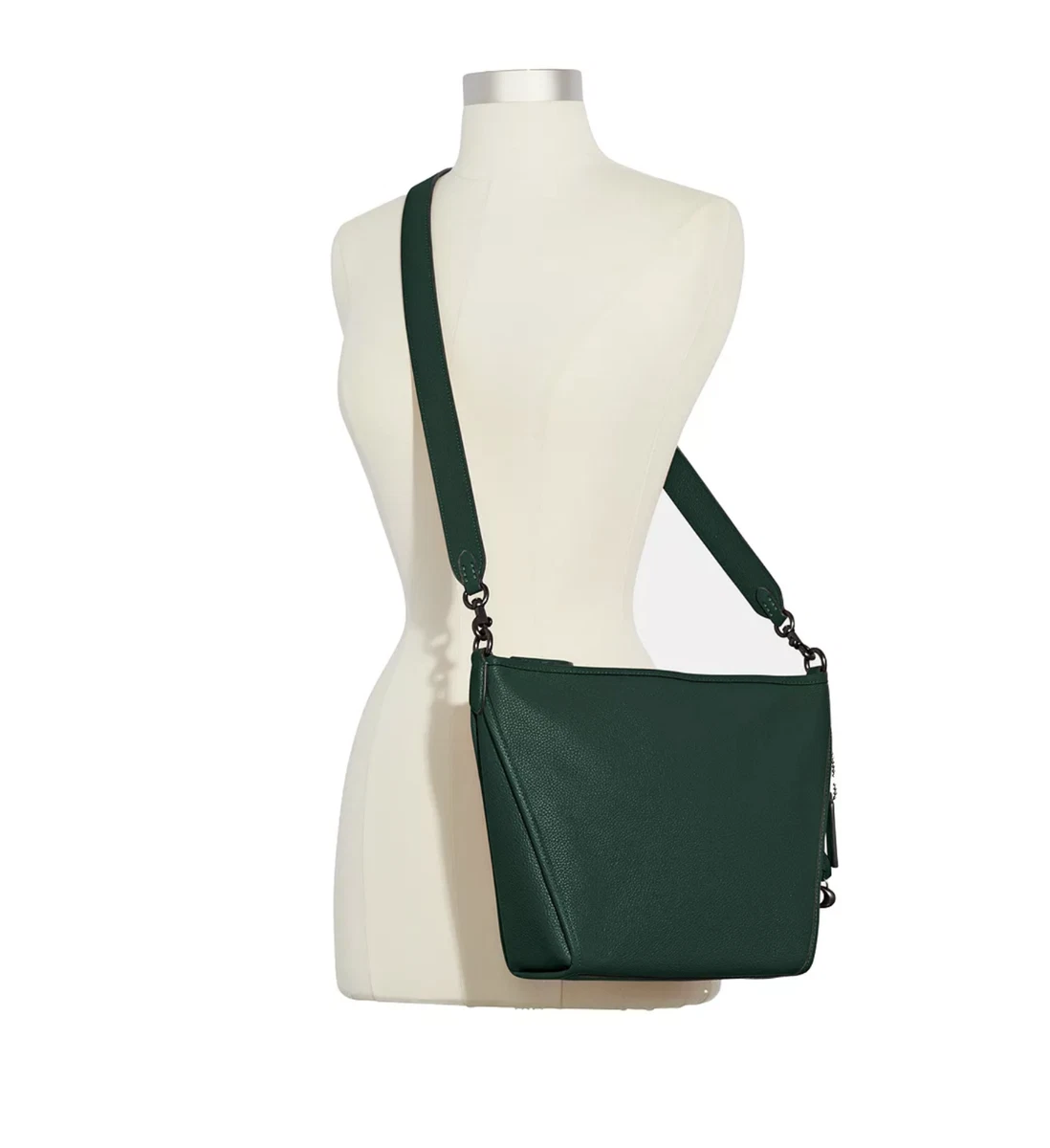 Coach small leather dufflette bag store