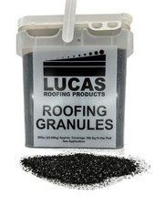 Parche de reparación de granito gris gris Estate gránulos para techos 3M 3 lb