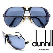 Dunhill 6083 94 62-14 135 Black 80's Eyeglasses Sunglasses Vintage 220822