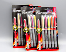 3 Bic Intensity Ultra Fine Permanent Marker Assorted Colors 5 Pc New