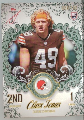2025 Topps Signature Carson Schwesinger Base (RAW)