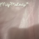 My Melody Girls Pink Long A-Line Dress Square Neck Sheer Puff Sleeves Sanrio — photo 2