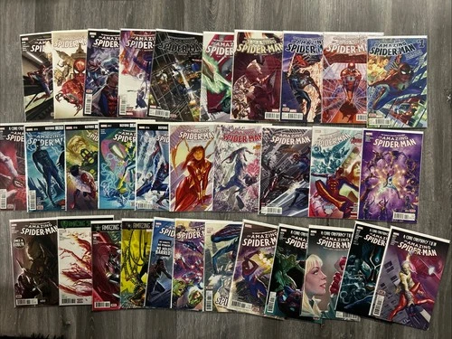 Amazing Spider-Man v4 #1-32 (2015) + #789-801 (2017) More Full Set VF Venom Inc