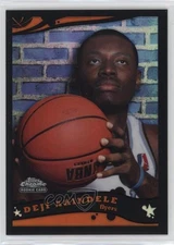 2005-06 Topps Chrome Black Refractor /399 Deji Akindele #252 Rookie RC