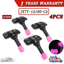 4x JX7T-1A180-CA TPMS Tire Pressure Sensor For 2020 LINCOLN AVIATOR MOTORCRAFT