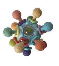 Baby Teething Toy Silicone Teether Rattle Sensory Montessori Infant Toy