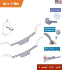 Soft Elastic Headgear Straps Compatible with Dreamwear - 2 Pack Adjustable