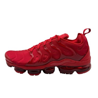 Men's 12 - Nike Air VaporMax Plus Triple Red Shoes CW6973-600