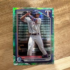2024 Bowman Draft - Pablo Guerrero #BDC-178 Green Border
