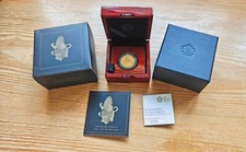 2017 Queens Beasts The Lion of England 1/4 oz Gold Proof Coin