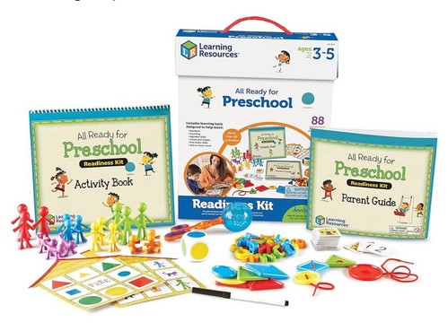 NIB Learning Resources All Ready for Preschool Education Kit- 60 Activities $45